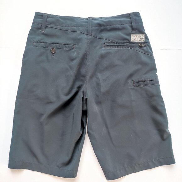 Volcom Frickin V4S bermuda dress short grey boys size 25/10 regular - Picture 3 of 11